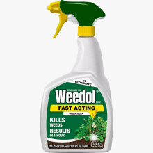 Weedol Gun! Fast Acting Weedkiller 1L - Glyphosate Free - Visible Results 1 Hour