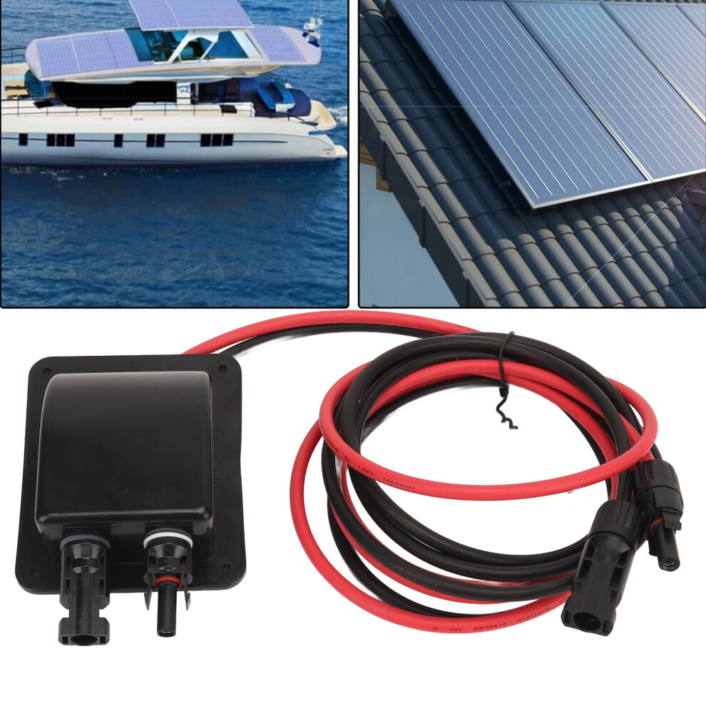 Photovoltaic Solar Extension Cable 2M 10Awg With Connector Entry Gland 8471387741466
