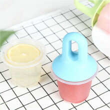 (Blue) BPA-Free Reusable Popsicle Mold, Green/Blue/Pink
