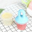 (Blue) BPA-Free Reusable Popsicle Mold, Green/Blue/Pink 1