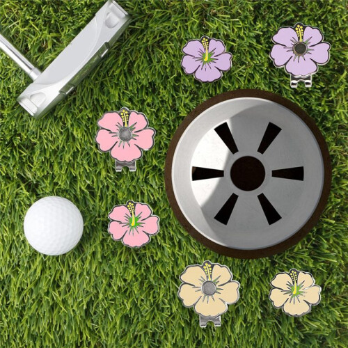 Hat Clip with Magnet  Mark One Putt  Putting Alignment Cap Clips Yellow 2