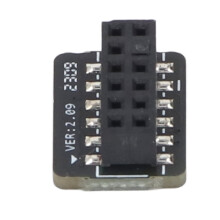 Modulo SLB9670 TPM2.0 SPI 12pin PCB nero per scheda madre