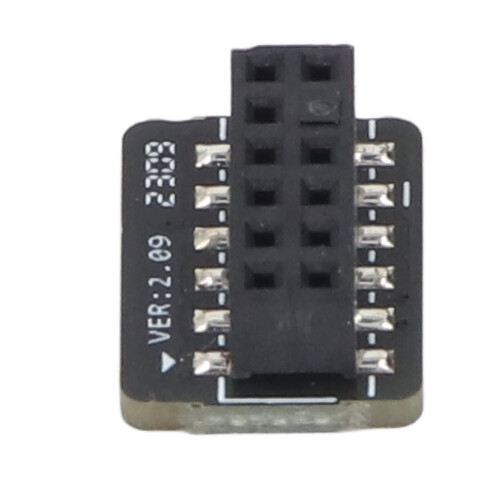 Modulo SLB9670 TPM2.0 SPI 12pin PCB nero per scheda madre