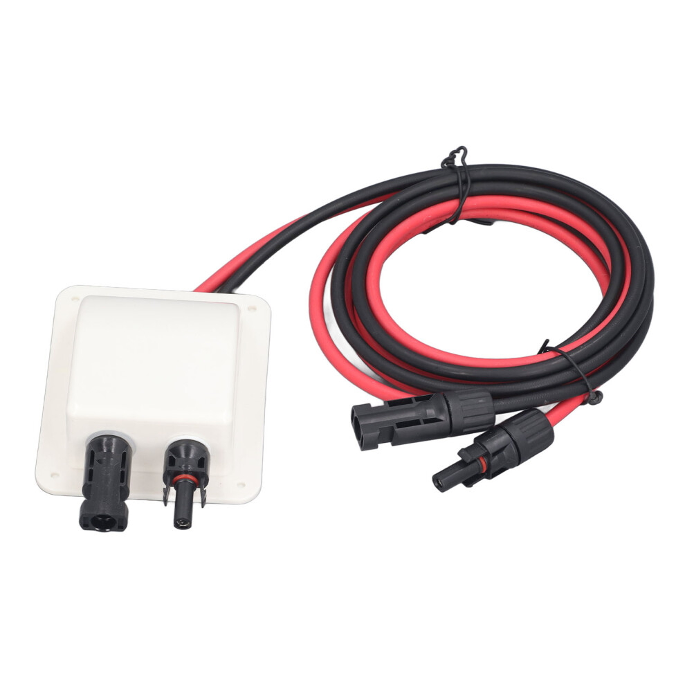 Boat Yacht Solar Cable Waterproof Enclosure For Camping Rv With 2M 10Awg Lead 6901388842586