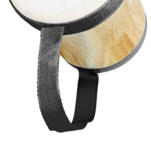IRIN Tamburo In Legno per la Prima Educazione e Percussioni per Bambini, Set di Tamburi Djembe In Legno (Nero)