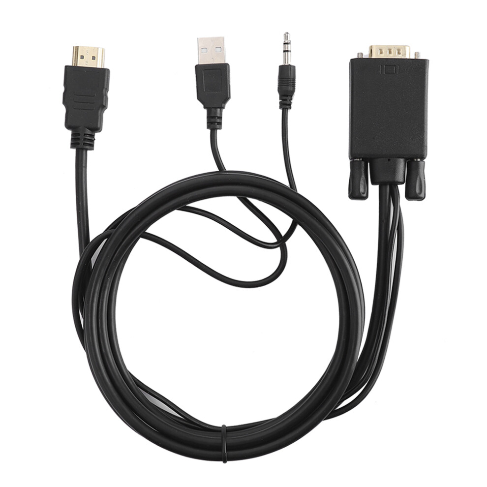 Cord Converter, Plug And Play For Instant Setup Between Your Laptop Pc And Monitor Or Projector, High Resolution Ensures Crisp Imagery 9557311037450