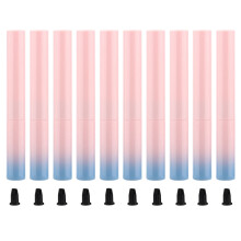 Luxury Reusable Empty Eyeliner Tube, Stylish Simple Design Mascara Container With Super Fine Brush Head For Diy Eyelash Growth Oil, 10Pcs Reusable