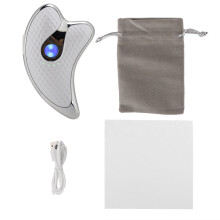 Portable Facial & Neck Massager, Red Light Therapy for Enhanced Skin Elasticity, Ergonomic Design, Advanced Skincare Technology for Professional