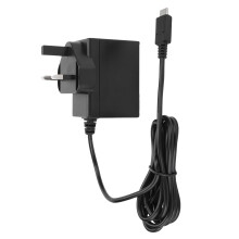 Compact Nintendo Switch Power Supply, Type C USB AC Mains Adapter with Fast Charging and Overcurrent Protection for Power Nintendo Switch Dock and