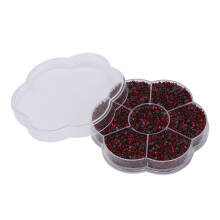 Hard Shiny Rhinestones S601 Red 14,400 pcs Glass Decorative Stones