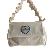 Geantă de mână crossbody cu spațiu mare de depozitare, eleganță spațioasă, cu formă dreptunghiulară și design încrețit pentru femei