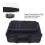 Large Capacity Protective Console Case for PS5 Games & Accessories, Blue/Black 3