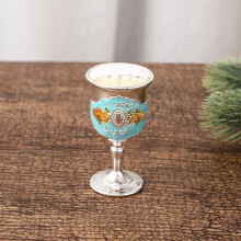 (Cup mouth 37mm, height 60mm, bottom 30mm) Medieval Wine Goblet Renaissance Chalice Cup