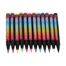 12 Stück Nagellackstifte DIY Punktier- und Maniküre-Werkzeuge in verschiedenen Farben