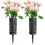 (4 Pieces) Bodensteckvase für Grabschmuck 1