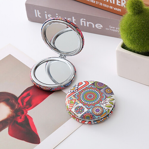 (E) Foldable Bohemia Vanity Mirror for Beauty