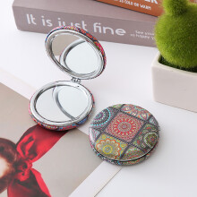 (B) Foldable Bohemia Vanity Mirror for Beauty