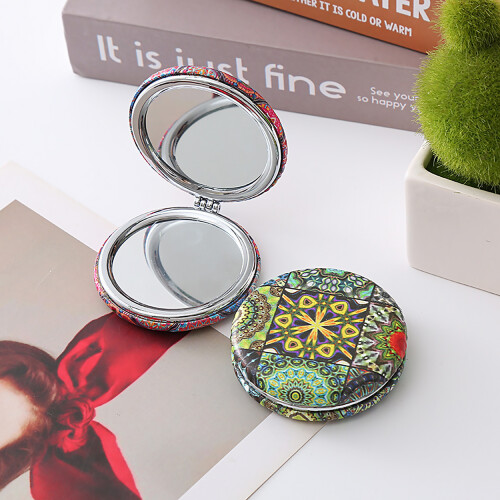 (D) Foldable Bohemia Vanity Mirror for Beauty