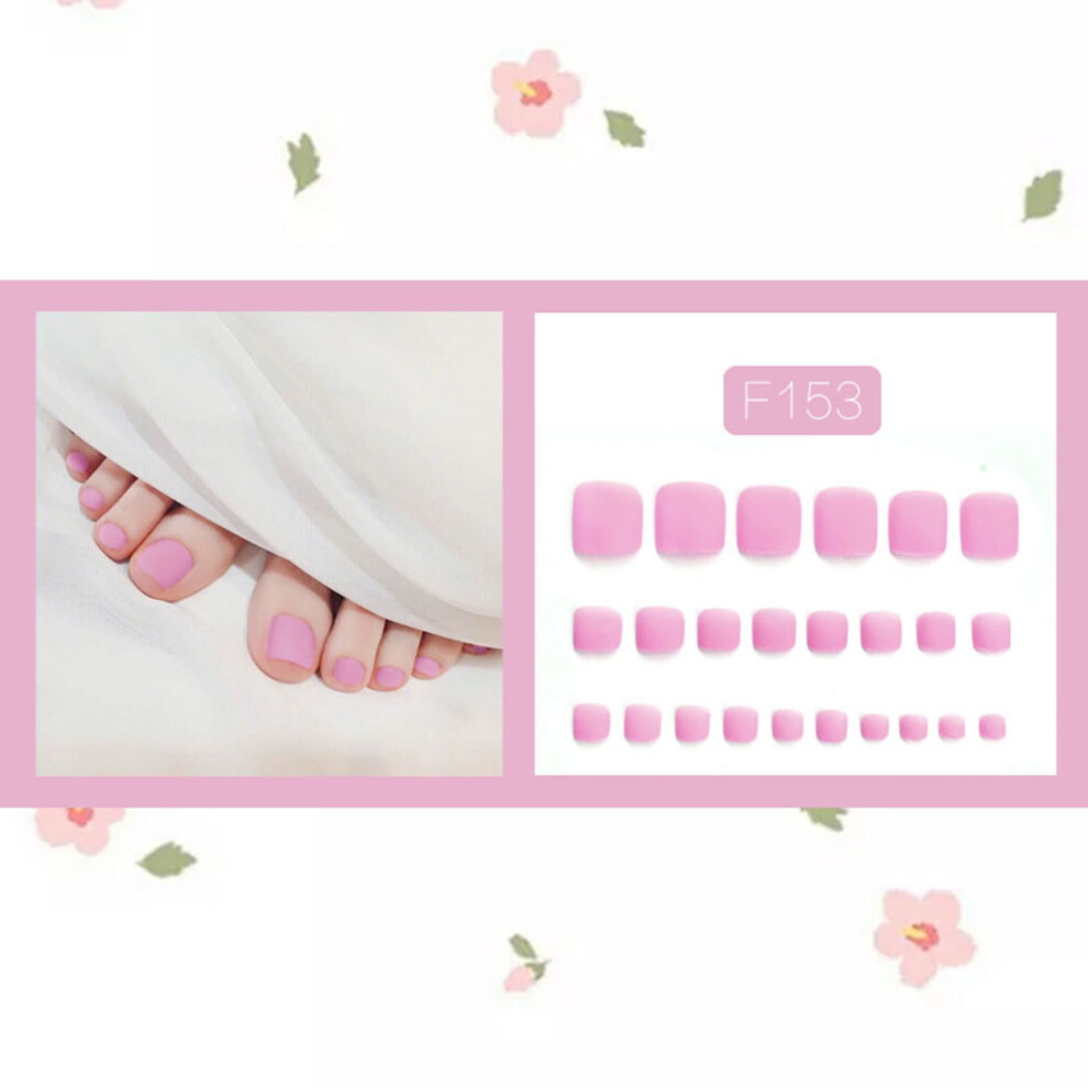 Dachuang Beauty (Standard) Matte Short Fake Nails For Daily & Party Wear