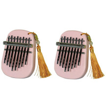 Piano Portátil de Cinco Dedos Kalimba Mediano con Gota de Agua Sapeli de 8 Tonos Adecuado para Principiantes Instrumento de Piano de Dedo A