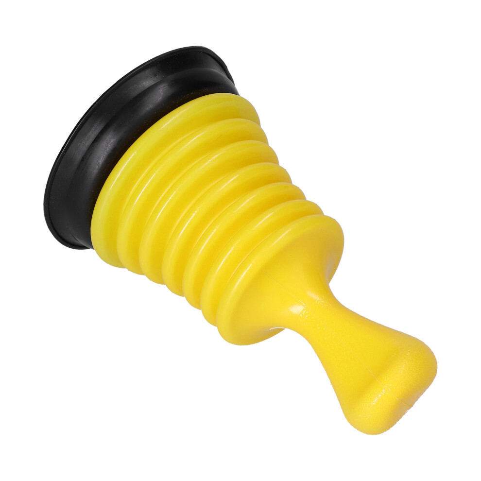 Yellow Drain Plunger, 17.5X10cm Sewer Dredge Tool 6941387743569
