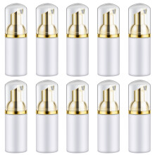 10PCS 30ML Plastic Foaming Bottle Soap Mousses Liquid Dispenser,Froth Shampoo Lotion Bottling Foam Bottles