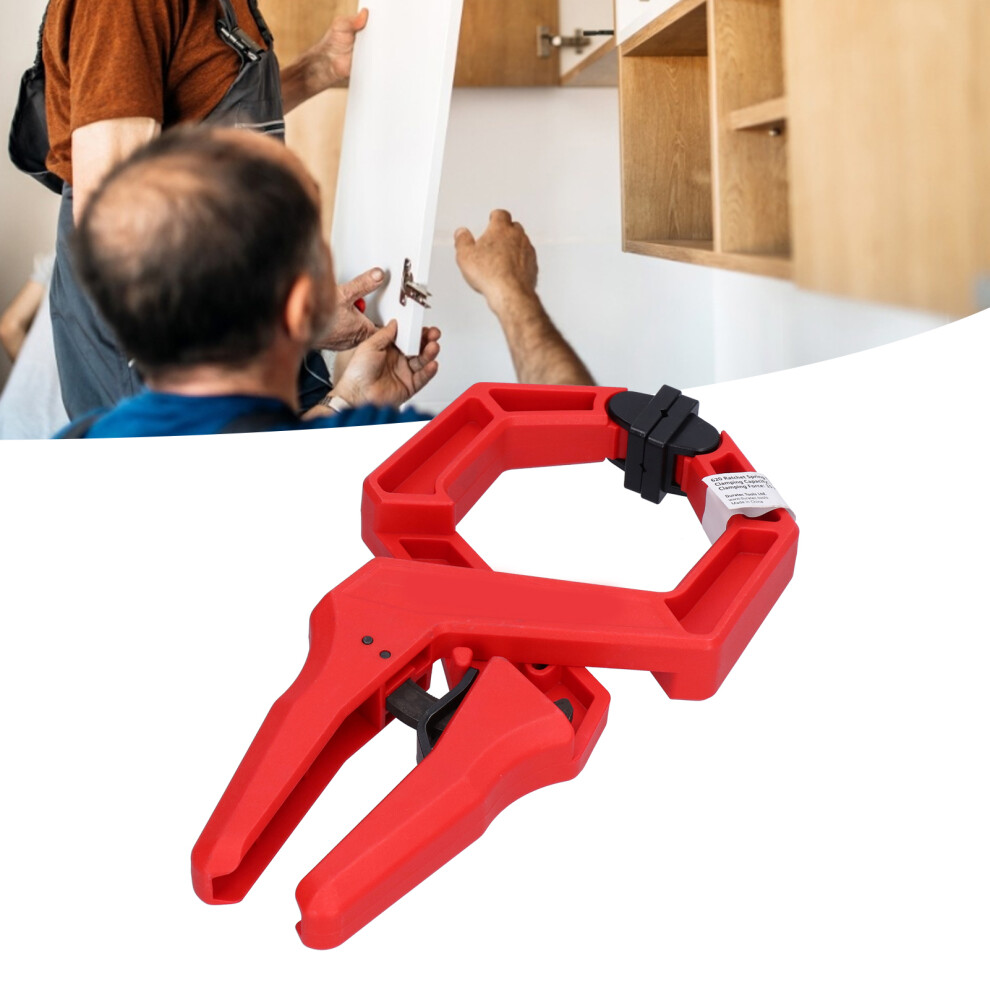 Woodworking Spring Ratchet Clamp G Clamp 2in 0-50mm DIY Carpentry-image-OPC-PSDZYJF-NEW