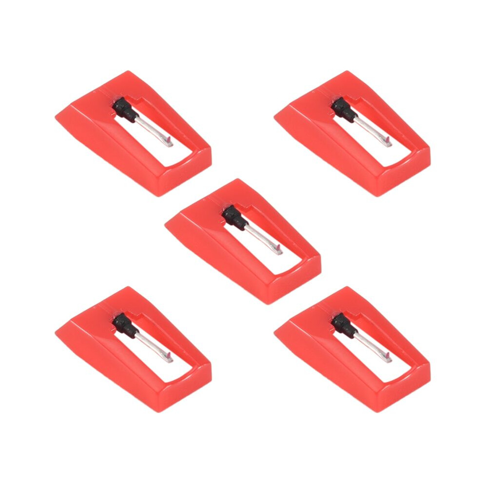 Typecat Lp Phonograph Record Player Stylus Needle Replacement,5 Pcs Stylus Turntable Needle For Record Turntable Player