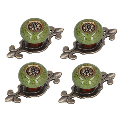 Modern Zinc Alloy Cabinet Knobs 4 Pack 2