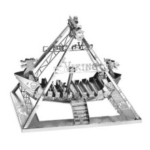 Modello nel Metallo 3D Kit Modello di Assemblaggio di Navi Vichinghe Modello di Puzzle 3D DIY Giocattoli di Puzzle per Originalità Adulta