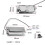 Chrome Silver  LP Gitarr Humbucker Pickup FöRseglad Pick  Musik Reparationsdelar 6