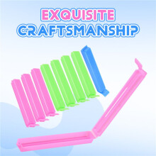 10 Pieces/Batch Portable New Kitchen Storage Food Snacks Sealed Bag Sealed Bag Sealing Clip Plastic Tool