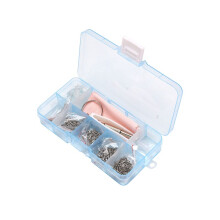 Eyeglass Sunglass Repair Kit with Screws Tweezers Screwdriver Tiny Screws Nuts Assortment Glasses Repair Nose Pads
