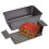 12 Inch Chicago Metallic Professional Healthy Meatloaf Pan Non-Stick Barbecue Tray Rectangular Loaf Pan with Insert Rack 1