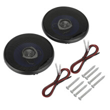 Car Audio Upgrade Speaker with Crystal-Clear Audio Fidelity, Shallow Mounting Depth for Flexible Installation, 250W Power Handling and Corrosion