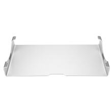 Aluminum Alloy Silver Monitor Riser Laptop Stand 40x21x5cm Ergonomic Desk Organizer