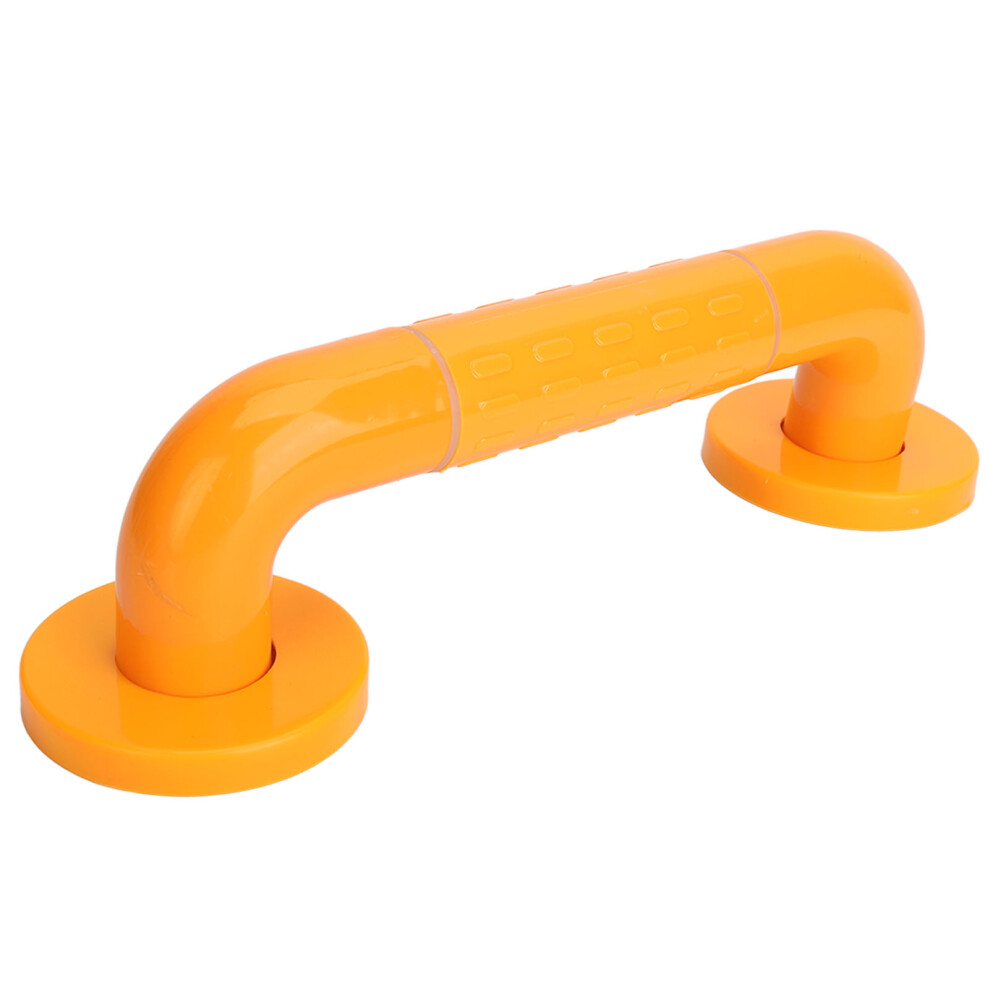 Yellow 29Cm Stainless Steel Bathroom Grab Bar, Elderly Safety Handrail In