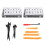 Bumper Fixing Clip Fastener Remover Automotive Plastic Rivet Push and Fix Kit Plastic Rivet Tool 2
