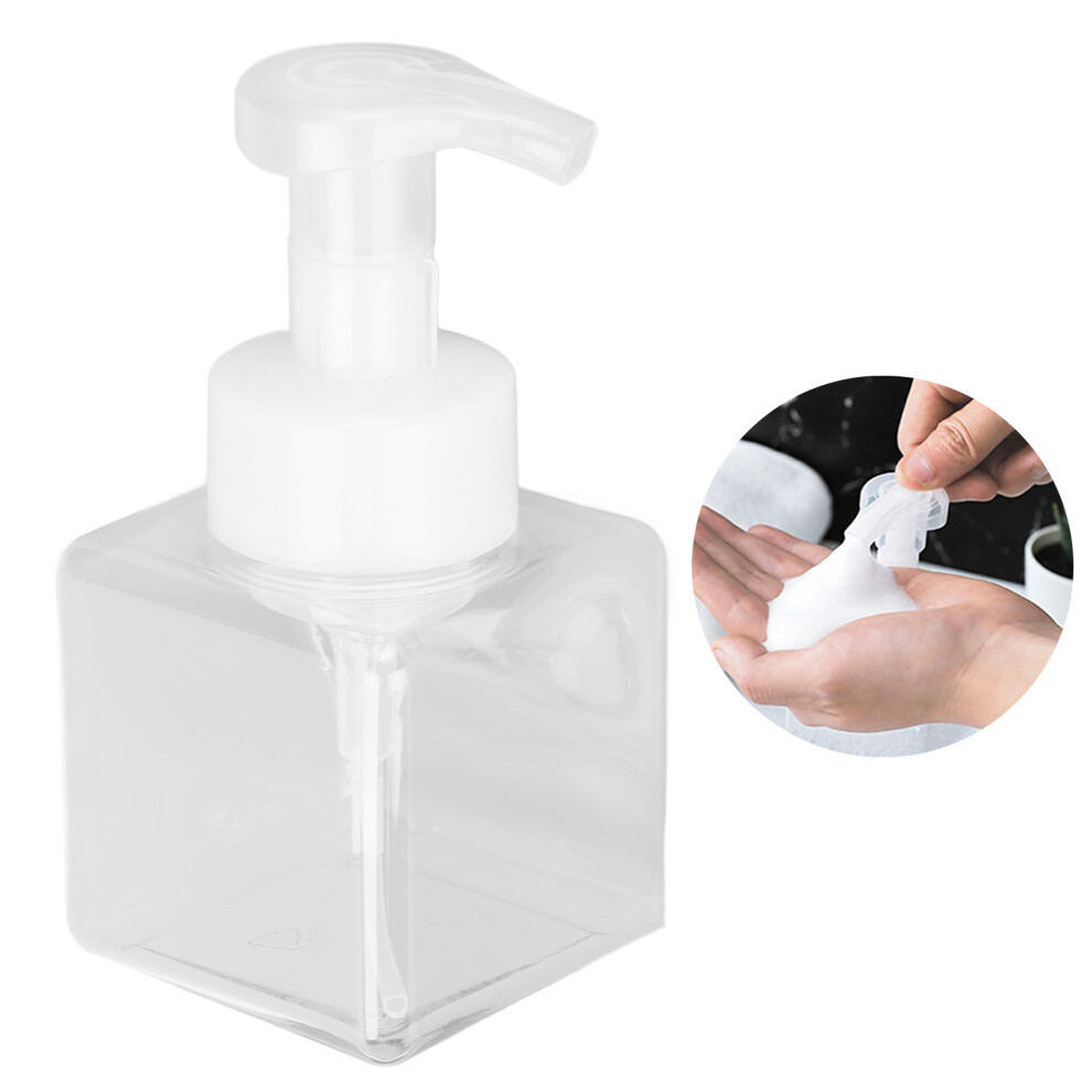 Portable 250ML PETG+PP Foaming Soap Dispenser for Home & Salon