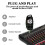 2.4G Professional Wireless Microphone System for Trumpets, Plug & , 160ft Range, Wireless Receiver and Transmitter 5