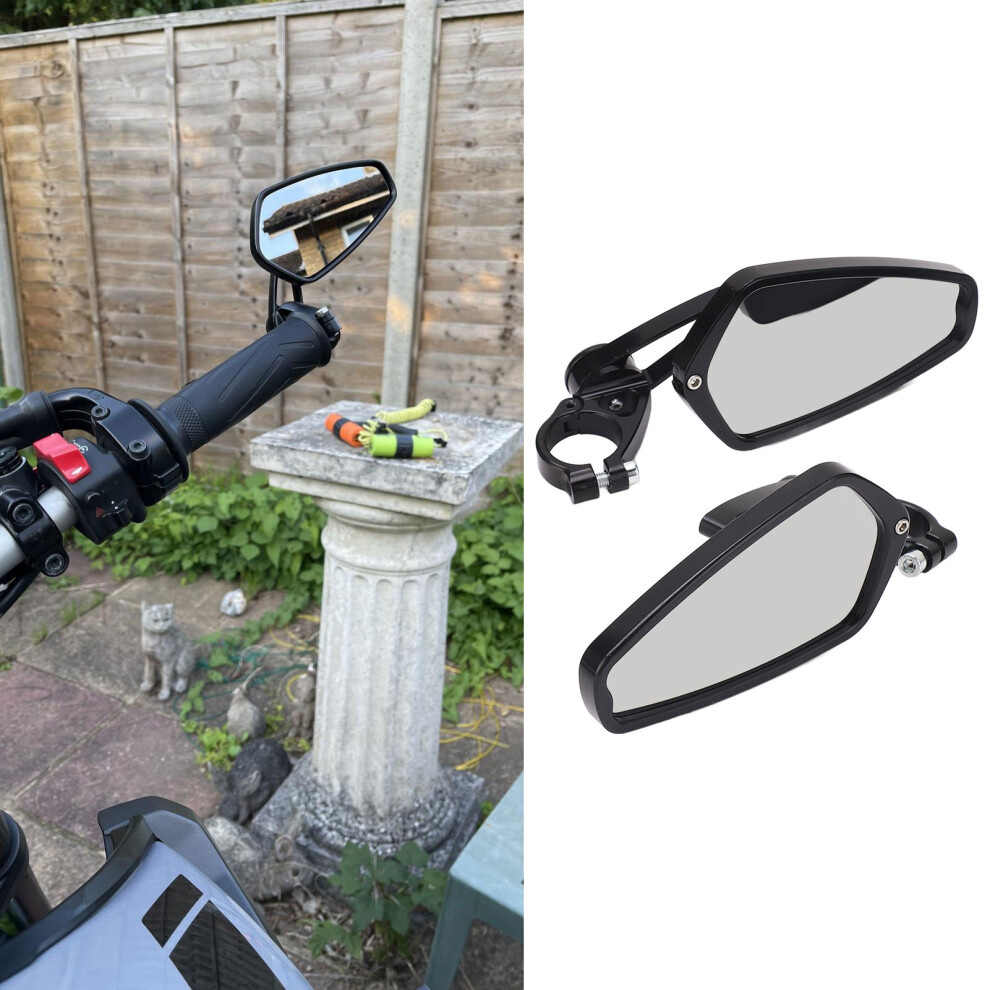 Motorcycle 22Mm Handlebar Rearview Mirror Anti Glare Fit For Cb1300 Xr600f 9491387744631