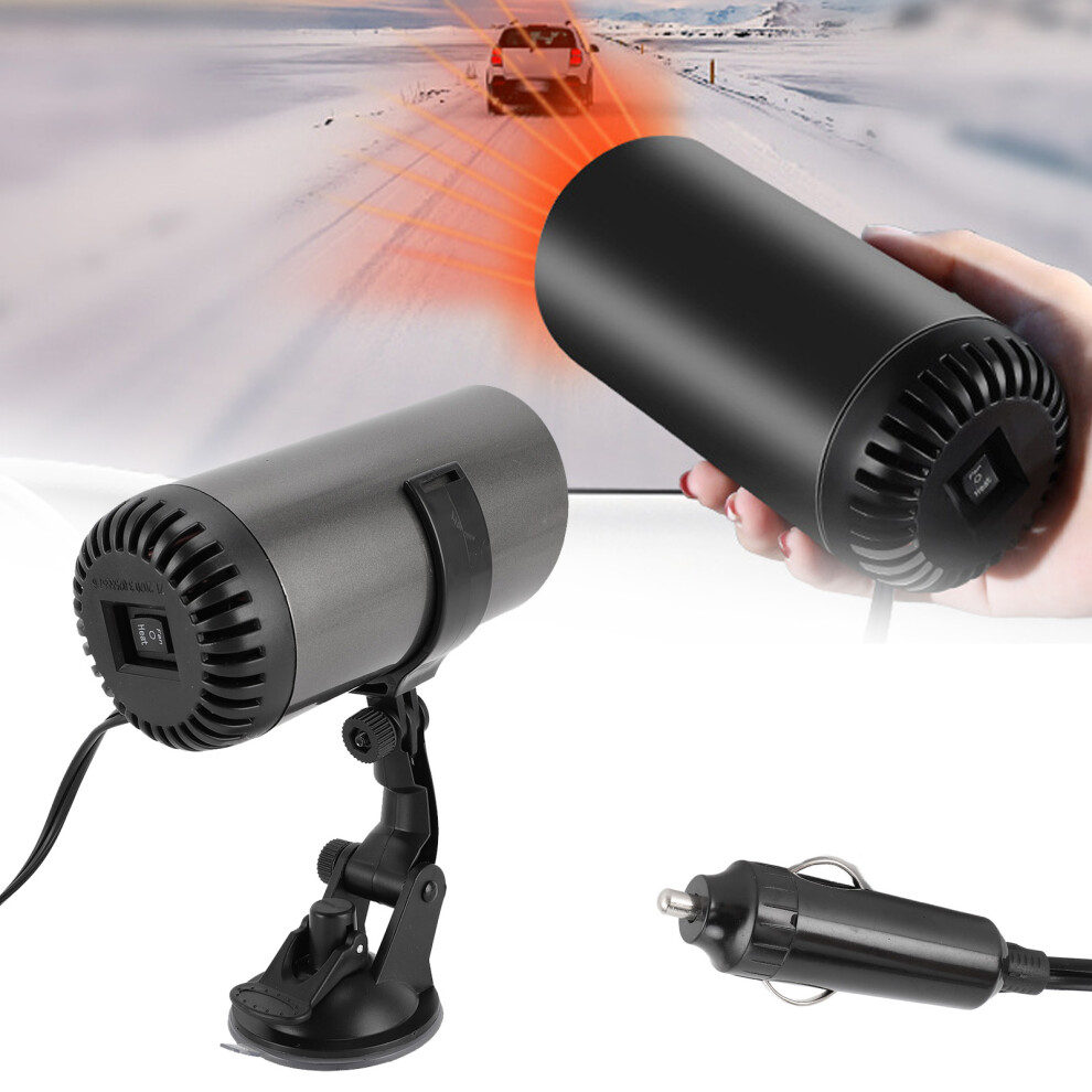 150W Car Heater Fan Portable Defogger 14.5X6.5cm For Windshield 9361387744910