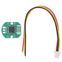 AS5600 Magnetischer Induktions-Winkelmesssensor, Hochpräzise 12-Bit mit 3-Poligem Kabel für Bürstenlosen Gimbal-Motor