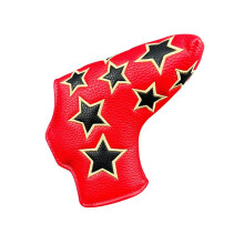 Covers PU Club Tillbehör Putter Cover Club Covers Tillbehör Röd