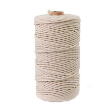 Natural 3mm Rope 100M Rope for Gardening Plant Stand Gift Packaging Bundle Handmade Home Decoration