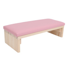 Professioneller pinker Nagelarmstütz-Kissen für Salon & DIY, 30,5x12x8,5 cm