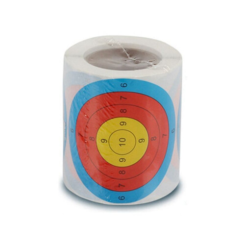 O Adesivo Target Paper É Pequeno, Prático e Fácil de Transportar, Multicolorido