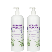 Australian Bodycare Lavender Skin Wash 1000ml Duo Pack