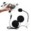 Motorcycle Helmets Intercom Mic Headset 2 Speakers 32Ω Microphone for Half-Motorcycle Helmet Straight Plug 4