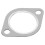 2 Stück Metall-Auspuffkrümmerdichtung für BMW E36 E39 E46 E53 E70 E83 E85 5